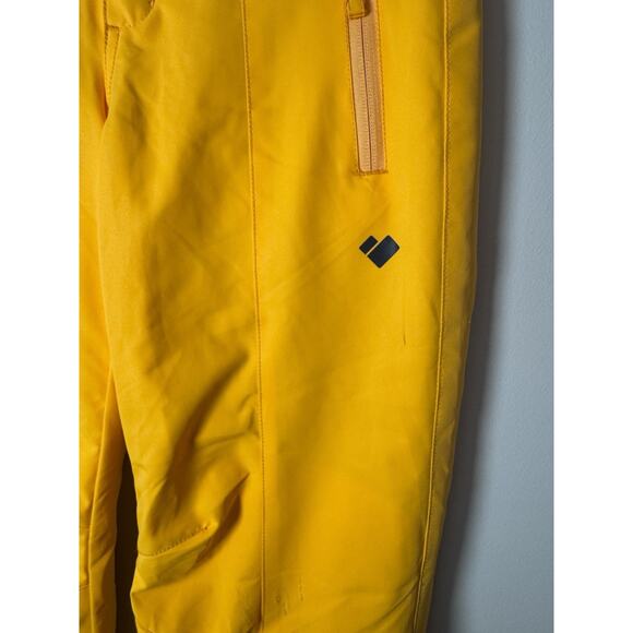 Obermeyer Brooke Pant - Girls Ski Snow Pants Size S (8) In Mango Yellow - Picture 15 of 16